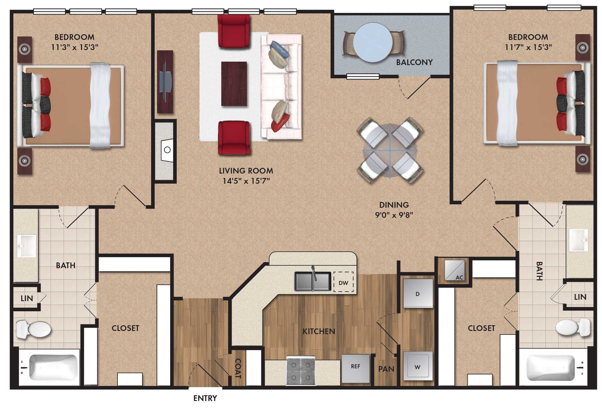 B3 Bluff Floor Plan 28